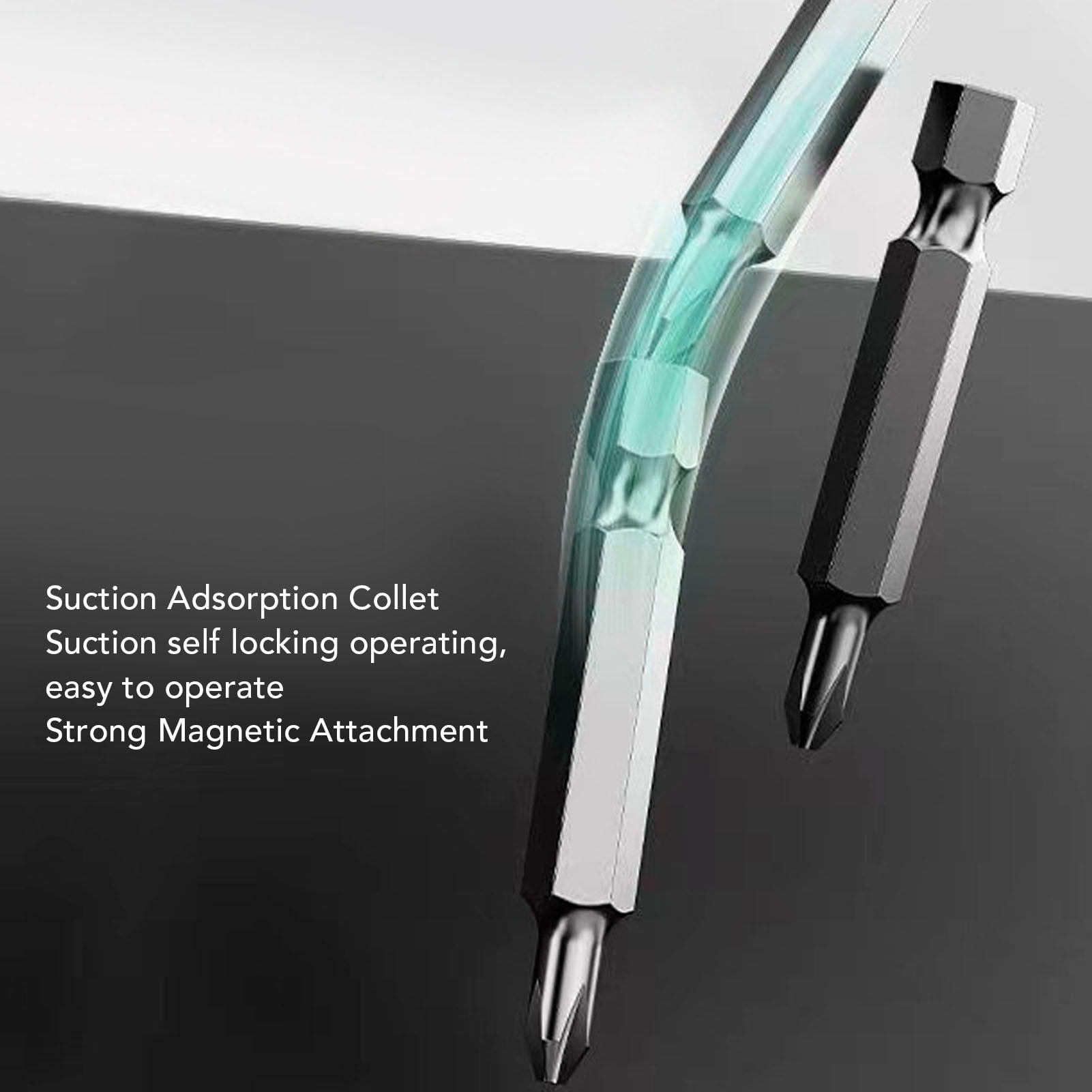 Suodoka Portable Rechargeable Electric Screwdriver Kit – 2.5 m/s Speed, Adjustable One‑Hand Control, Versatile Bits & Toolbox