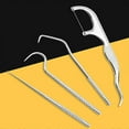 thumbnail image 2 of Toothpick Bag Set With Holder Stainless Steel Metal Toothpicks For Picnics Travel, 2 of 5