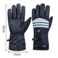 thumbnail image 3 of lcziwo Heated Glove for Men Women Riding Ski Snowboarding Hiking Cycling Hunting Thin Gloves (Battery Not Included), 3 of 9