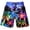 Multicolour@GC@, variant on CONZONE Mens Swim Trunks With Mesh Liner Elastic Waist Drawstring Summer Shorts for Men Hawaii Graphic Y2K Lightweight Loose Fit Vacation Beach Shorts With Pockets