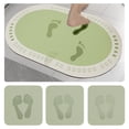 thumbnail image 1 of Bath Rug, Super Absorbent Fast Drying, Rubber Backing Non Slip Washable, Bathroom Floor Mat, Shower Rug for Bathtub and Shower Room, 1 of 9