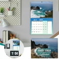 thumbnail image 2 of 2025 Wall Calendar With Natural Scenery Designs For Home Or Office Enjoy Each Month With Cute Style And Paper Material For Daily Planning, 2 of 9