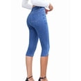thumbnail image 5 of Women Jeans Trendy High Waisted Slim Fit Stretch Denim Jeans XXL, 5 of 9