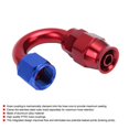 thumbnail image 2 of AN8 Hose End Fitting Swivel Aluminum Alloy Adapter for Oil Cooling to Oil Pipe, 2 of 3
