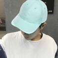 thumbnail image 3 of Worallymy Adjustable Unisex Suede Baseball Cap Curved Brim Hat Solid Color Outdoor Sports Hat, 3 of 3