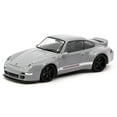 thumbnail image 2 of Diecast Gunther Werks 993 Gray "Road64" Series 1/64 Diecast Model Car by Tarmac Works, 2 of 3