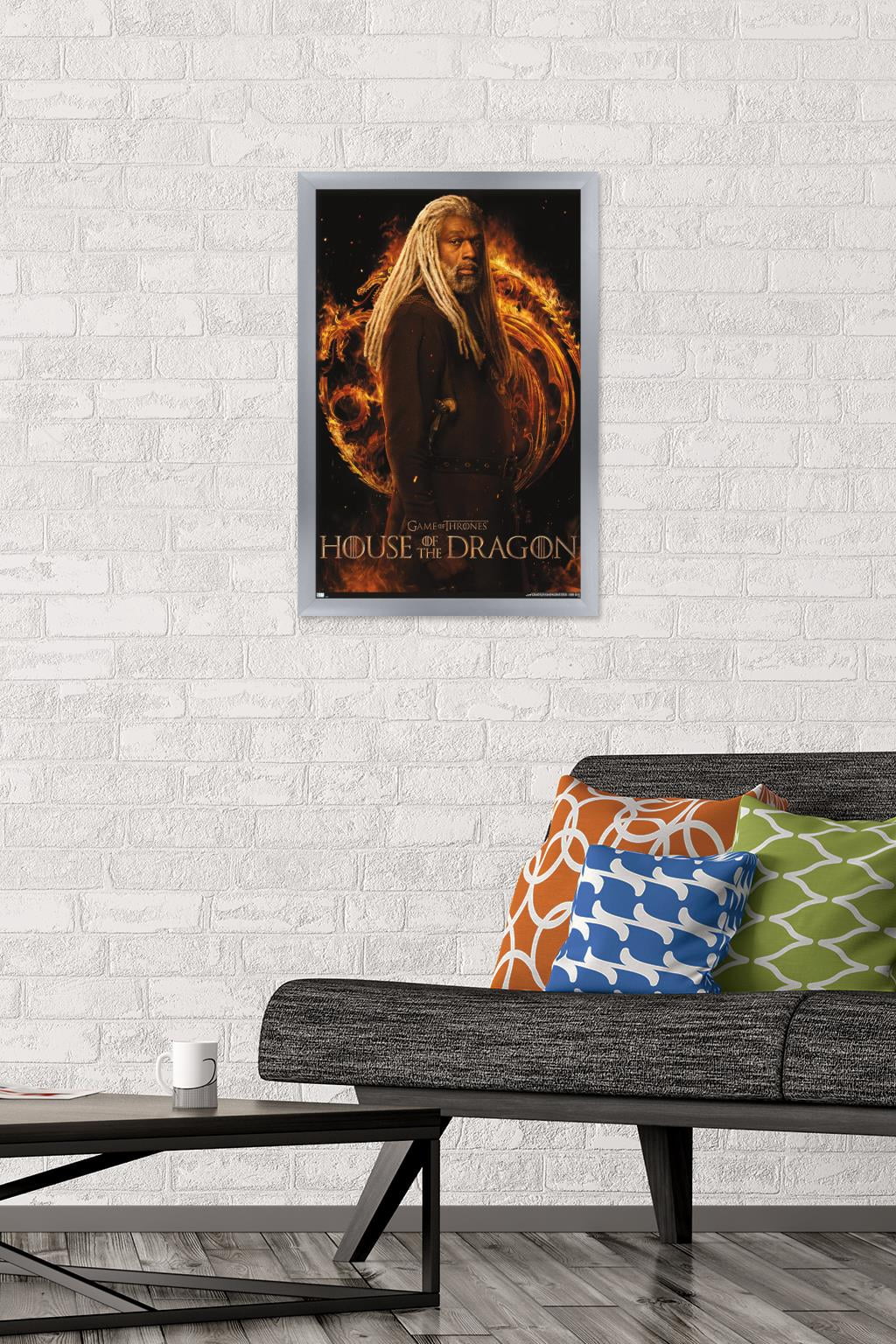 House of the Dragon - Corlys One Sheet Wall Poster, 14.725" x 22.375" Framed