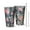 Pioneer Flower Floral-3, variant on 16oz Tumblers Pioneer Flower Floral Print Pattern Stainless Steel Vacuum Insulated Double Wall Travel Tumbler Cups Mug with Lid and Straw,Cleaning Brush for Coffee,Tea