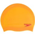 thumbnail image 1 of Unisex Kids Plain Moulded Silicone Swimming Cap, 1 of 2