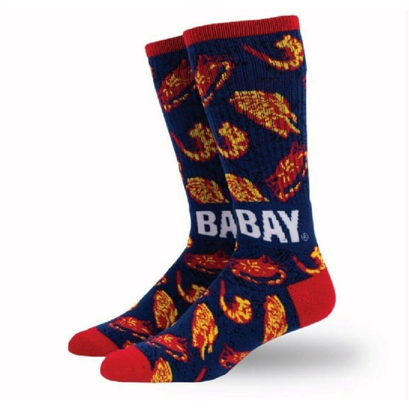 Old Bay Seafood Boil Crew Socks - Large