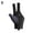 Black blue 1pc, variant on Billiard Glove 3 Fingers Pool Table Training Glove Breathable Slip-proof, Q8Y0