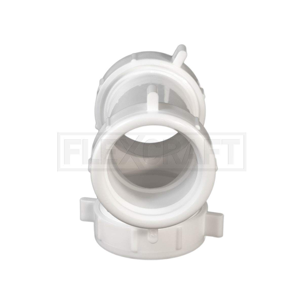 1-1/2 in Plastic 3 Way End Outlet Tee for Tubular Drain