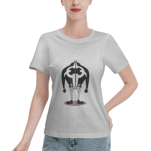 Women's Basic Short Sleeve T-Shirt One Piece Big Bear