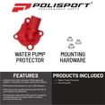 thumbnail image 2 of Polisport 8484400002 Waterpump Guard - Red, 2 of 9