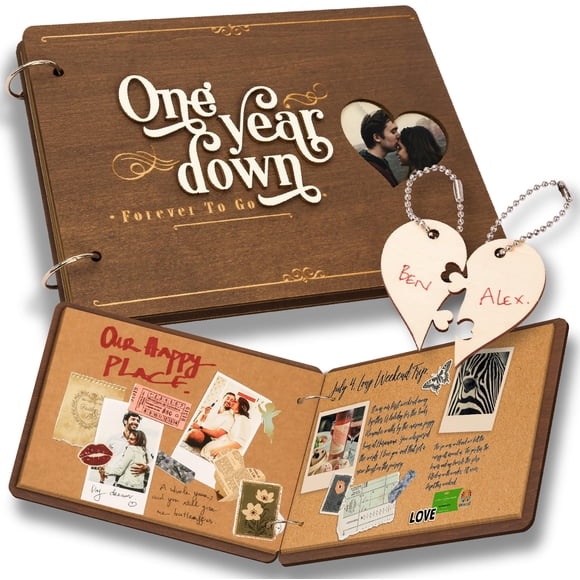 Primer aniversario de Scrapbook STOFINITY para pareja