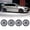 16 inch- Matte Black, variant on (4 Pack) 16 Inch Hubcaps Wheel Rims Cover for Toyota Corolla 2009-2026 and 23-26 Hybrid Snap-On Installation Lacquer