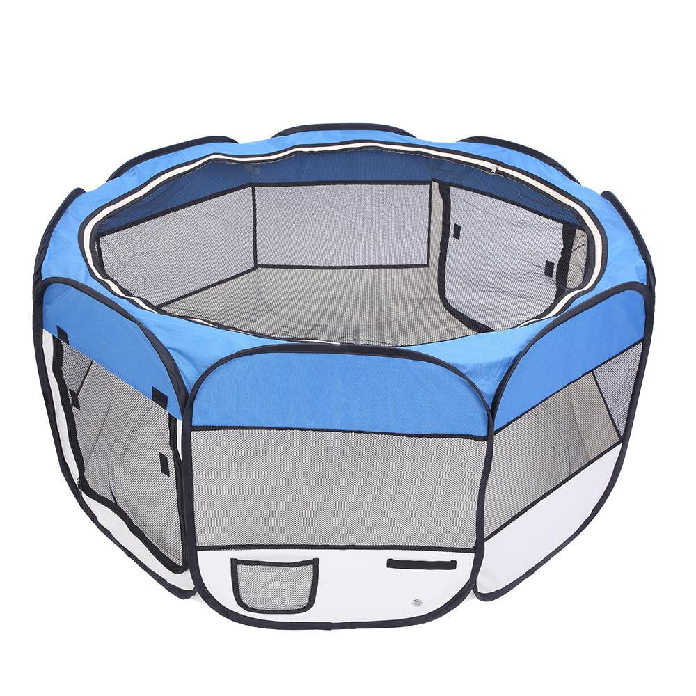 Portable Pet Playpen Foldable Exercise Kennel Indoor/Outdoor Dog Cat