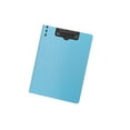 thumbnail image 2 of Foldable Clipboard with Metal Clips - Lightweight Plastic Folder Board for Writing, Portables Office Use, A4 Document Holder(Blue), 2 of 6