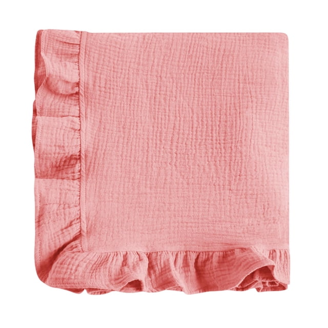 Manta transpirable para bebé, funda para cochecito, de para bebé, manta de recepción para y niñas, regalos para recién nacidos, Rosa Sunnimix Manta envolvente
