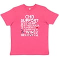 thumbnail image 3 of Inktastic CHD Awareness Month Youth T-Shirt, 3 of 5