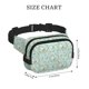 thumbnail image 4 of Balery Cute Honeybees Mochila Cinturón para Mujeres y Hombres, Bolsa de Cintura Impermeable de Doble Capa con Correa, 4 of 9