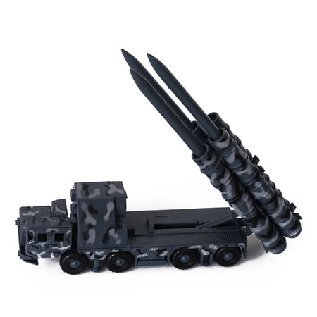 Military Model Kit Toys S-300 Russian Missile Launcher Vehicle 1/72 Model for Collections Decorations Toys, Unassembled Kit