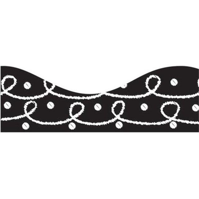 Ashley Productions ASH11130 Big Magnetic Border Scribble Chalk
