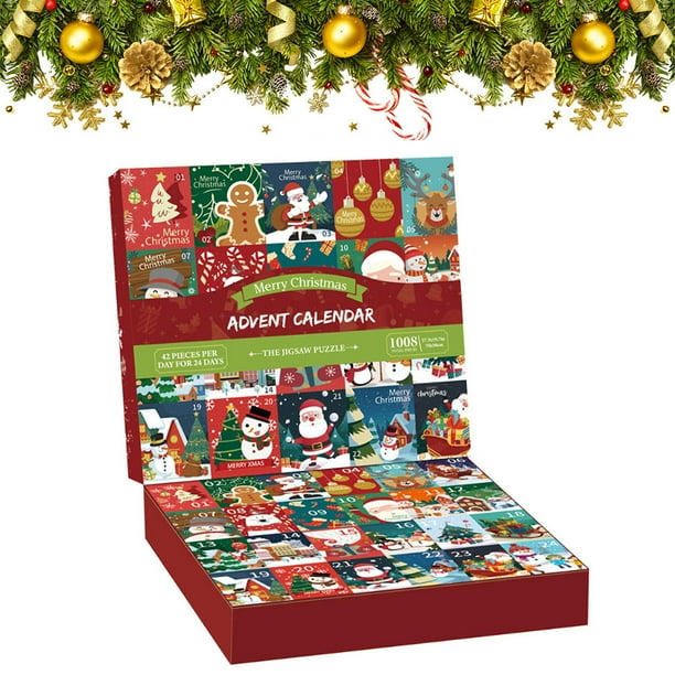 Calendario Adviento Navidad Caja 24 Días para Adultos (K)
