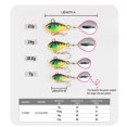 thumbnail image 3 of FJORD Tail Spinning-Plantilla de Metal giratoria, cebo giratorio de equilibrio, VIB, cuchara giratoria, aparejos de pesca, señuelo que se hunde, 7g, 10,5g, 14g, 21g, nuevo, 3 of 4
