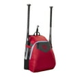 thumbnail image 2 of Louisville Slugger Genuine V2 Baseball/Softball Bat Bag - Holds up to 2 Bats, Scarlet, 2 of 9