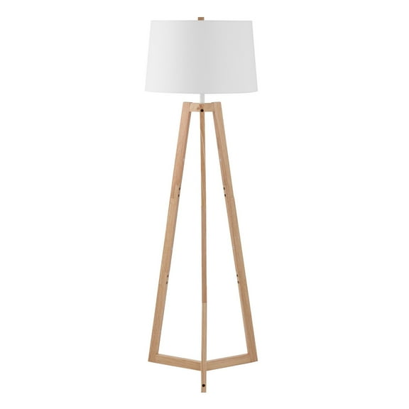 SAFAVIEH Ismeria 58.75 in. Industrial Floor Lamp, Natural