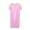 Pink, variant on Jalioing Nightgown for Women V Neck Short Sleeve Sleep Shirt Plus Size Comfy Loose Nightshirts Sleepwear