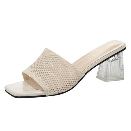 

Sandals Women Fashion Shoes Mesh White 37