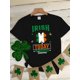 thumbnail image 2 of Camiseta De Verano MujerWomen'S Irish Today Italian Tomorrow St. Patrick'S Day T-Shirt, Casual Crew Neck Short Sleeve Top, GCamisetas de verano para mujer, manga corta, cuello redondo, casual, lindo, 2 of 6
