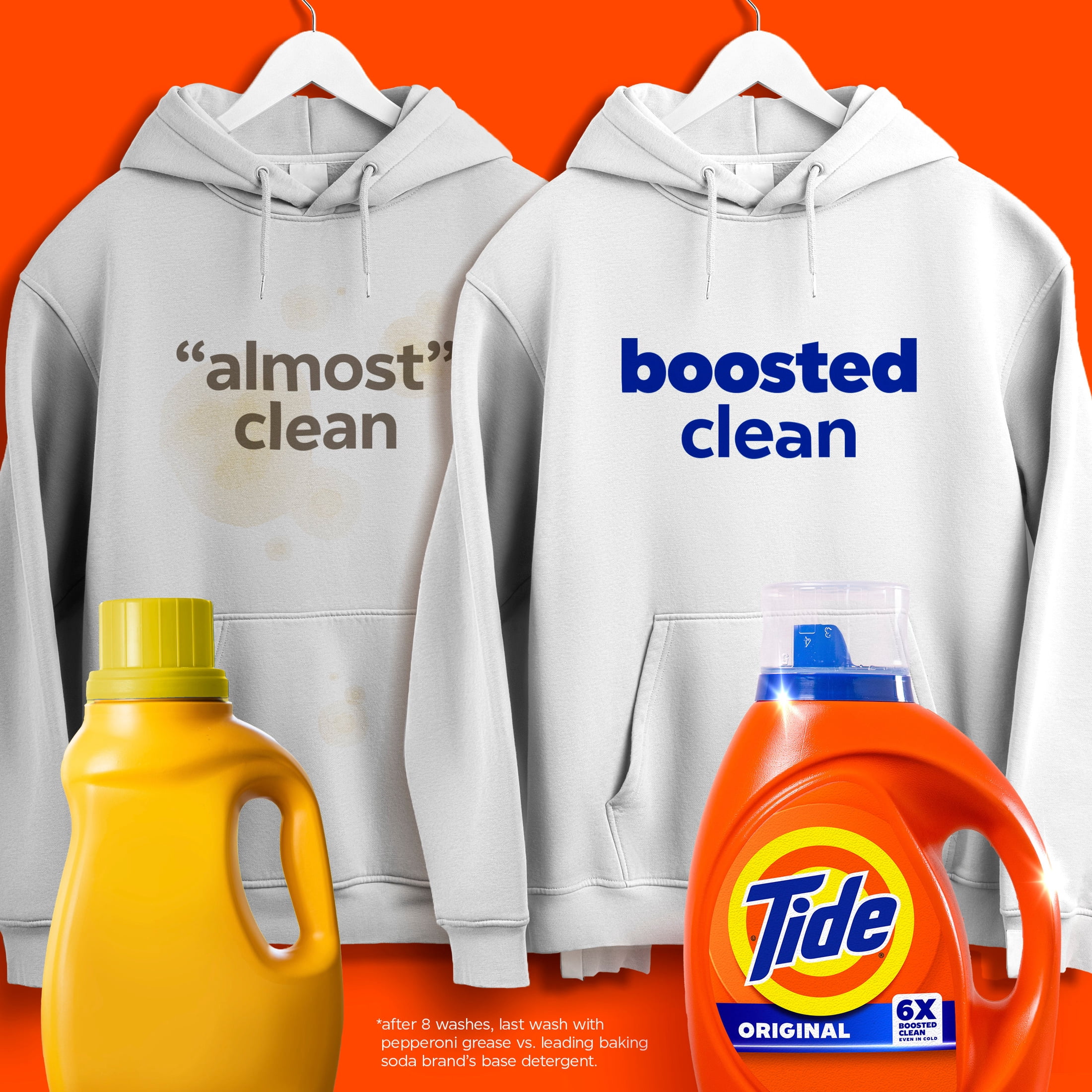 Tide Laundry Detergent Liquid with 6X Boosted Cleaning Power, Original Scent, 29 fl oz, 23 Loads