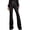 ZA-Black-jeans for women, variant on Yourumao Bootcut Jeans for Women Retro Elastic Waisted Bell Bottom Jeans Business Casual Flare Denim Pants with Pocket