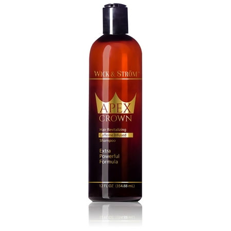 Premium Anti Hair Loss Shampoo -Wick & Ström- NO Minoxidil (Caffeine, Biotin, Saw Palmetto, Aloe (Best Solution For Hair Loss Naturally)