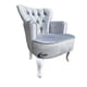 thumbnail image 1 of Sillon Vintage Individual Terciopelo Silver Diamante, 1 of 3