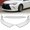 White, variant on For 2015-2017 Toyota Camry STP-Style Painted White Front Bumper Body Spoiler Lip