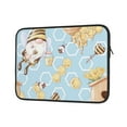 thumbnail image 2 of Bingfone Cute Gnome Bee Collects Honey Laptop Sleeve Case 13 Inch, 360° Protective Computer Carrying Bag, 2 of 9