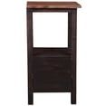 thumbnail image 3 of Sunset Trading Cottage 2-Drawer Wood End Table in Distressed Black and Brown, 3 of 5