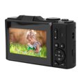 thumbnail image 1 of Appareil Photo Numérique 4K avec Écran Rabattable de 3 Pouces pour la Photographie, Caméra de Vlogue avec Zoom Auto-Focus 18X, Caméras Vidéo 64MP, Caméra Web Rétro pour la Photographie de Voyage et le Vlogue, 1 of 7