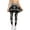 American Tribal Black White, variant on Comfy Women's Tennis Skirted Leggings Tights Active Yoga Skirt with Pocket Stylish Casual Athletic Leggings with Skirt Fashion Outfits, Camouflage Military Green Black Snake Scale, M