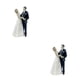 thumbnail image 1 of Billuyoard Pastel decoración novia novio resina casarse estatuilla divertido soporte de boda Type4 NO4, 1 of 6