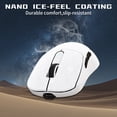 thumbnail image 5 of ATTACK SHARK V5 Wireless Gaming Mouse, Tri-Mode 2.4G/USB-C Wired/Bluetooth, PAW3950MAX Sensor, 42000 DPI, 55g Ultra-Lightweight Design, Grip Tape Included, White, 5 of 9