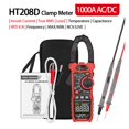 thumbnail image 1 of Digital Clamp Meter True RMS Current Clamp NCV Voltmeter Ammeter AC DC Ohmmeter Hz Continuity Capacitance Tester ,High Efficiency, 1 of 7