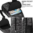 thumbnail image 4 of Technology Engineering Mathematics Sling Backpack, Science Lover Crossbody Daypack for Classroom and Lab, 4 of 5