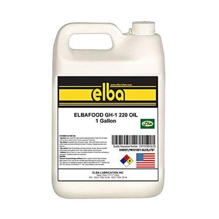Food Grade | Gear Oil 220 | Industrial Gear Oil | NSF Registered AS H-1. Kosher and Halal Approved. Compare to: LUBRIPLATE | Petro-Canada | (1 Gallon)