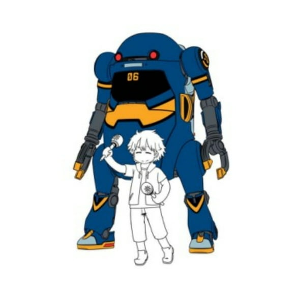 Hasegawa Mechatrowego x Evangelion Vol:4 Mark6 w/Kaoru Nagisa 1/20 Scale Model Kit