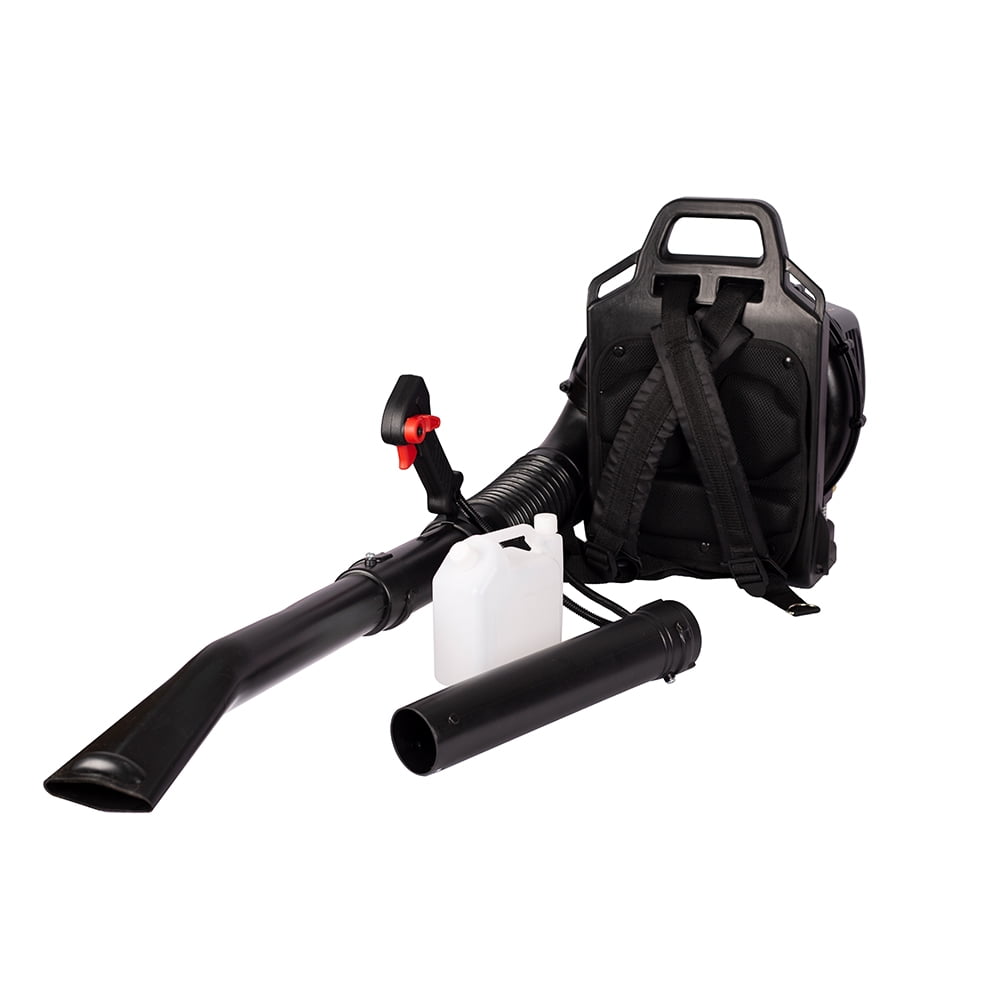 Outdoor Leaf Blower Equipment, 2-Cycle Gasoline Snow Blower with Extention Tube, Outdoor Gas Backpack Blower for Cleaning, Black, SS1813